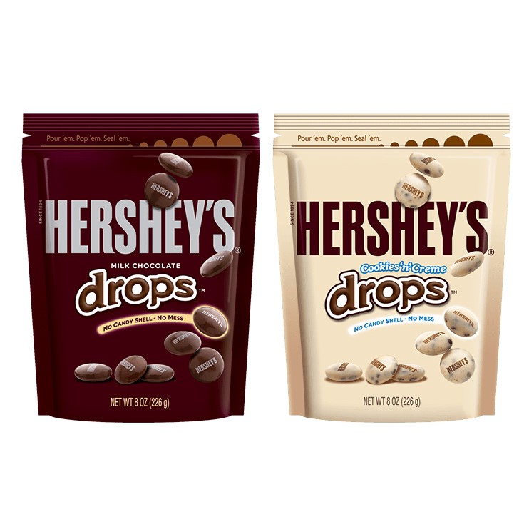 Hersheys Chocolate Drops 215g Shopee Malaysia