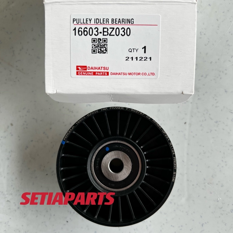 OEM FAN BELT PULLEY IDLER BEARING TENSIONER PERODUA ALZA 16603BZ030