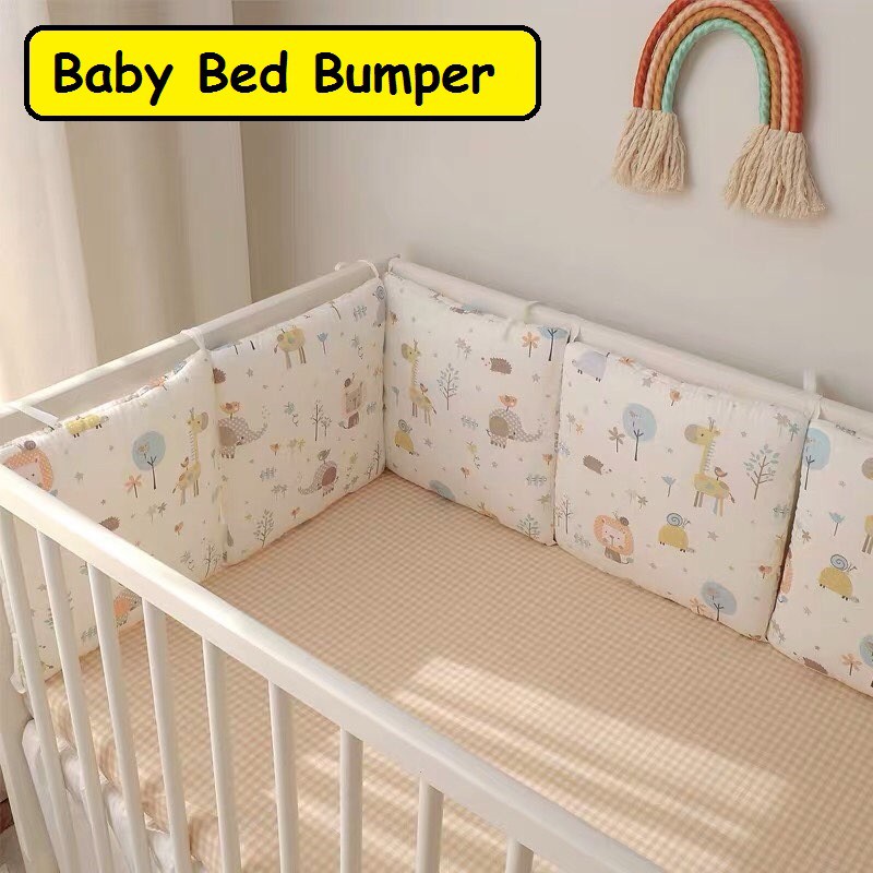 Cushioned cot bumper hotsell