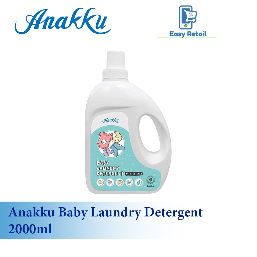 Anakku Baby Laundry Liquid Detergent With Softener 2000ml | Shopee Malaysia