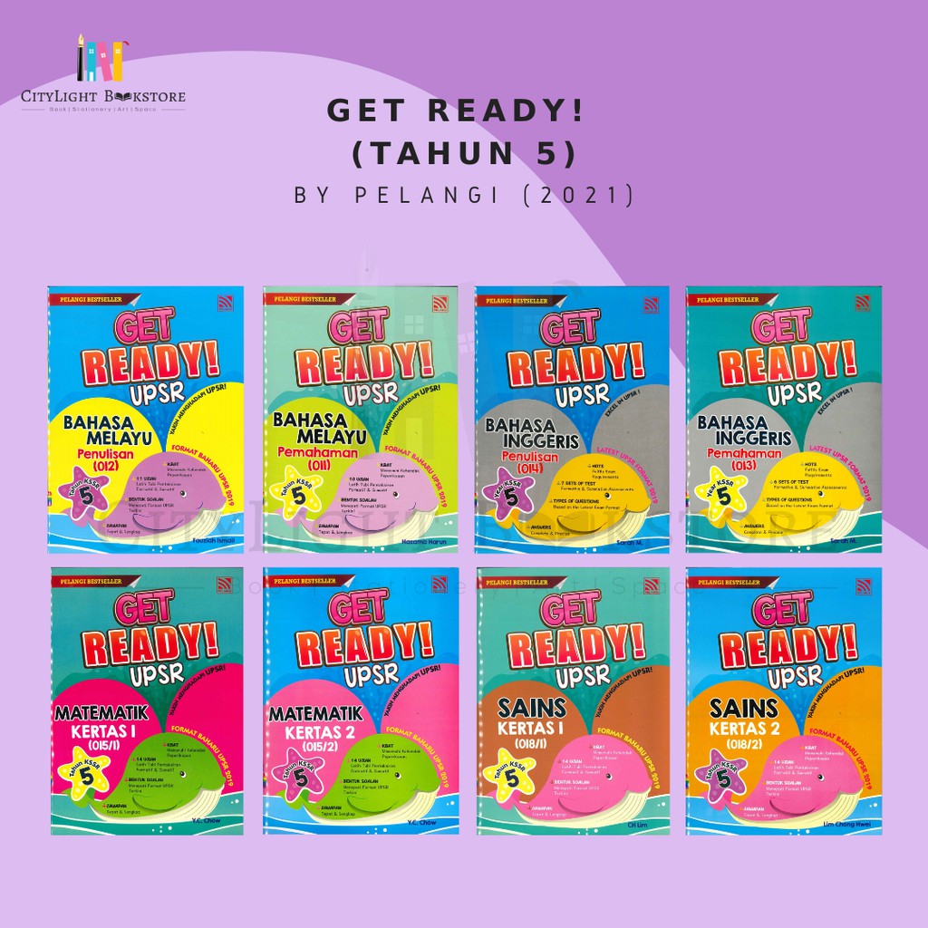 Citylight Buku Latihan Get Ready Upsr Tahun Shopee Malaysia