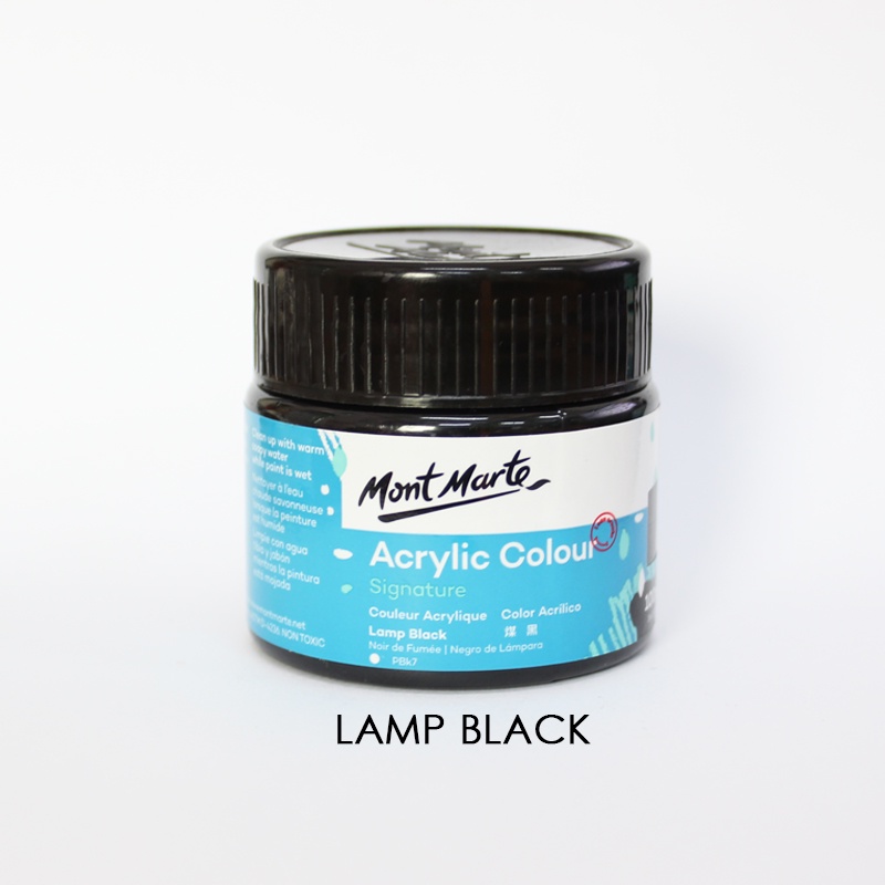 Mont Marte Studio Acrylic Paint Cat Arkilik Nontoxic Paint Waterproof