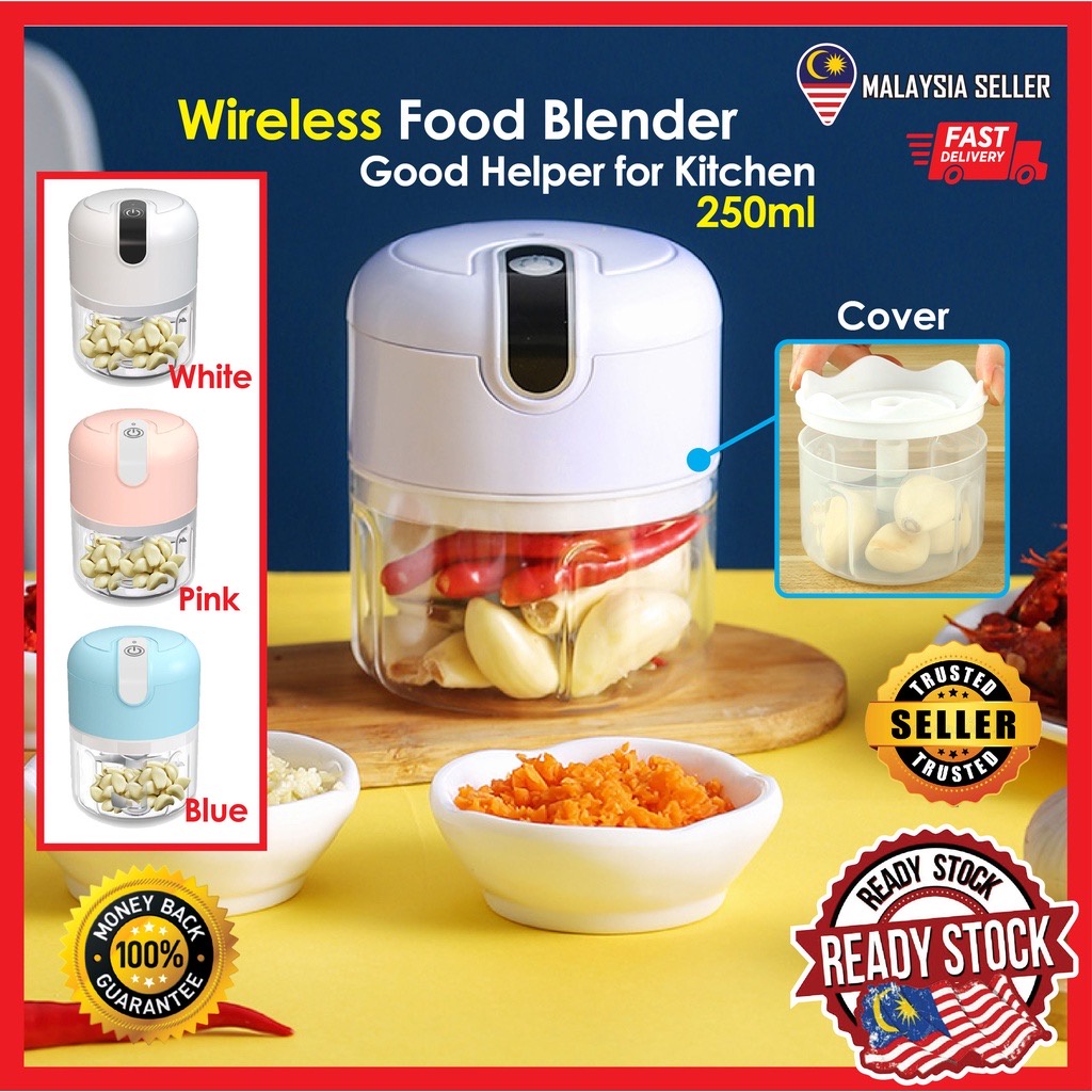 Mini Blender Electric Food Chopper Portable Food Processor Meat