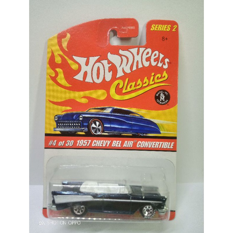 Hot Wheels Classic 1957 Chevy Bel Air (convertible) | Shopee Malaysia