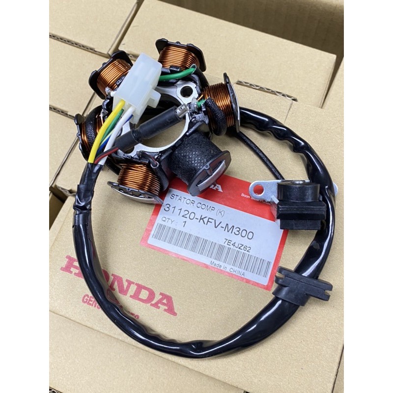 HONDA EX5 HI POWER / DREAM / W100 WAVE 100 FUEL COIL STATOR COMP