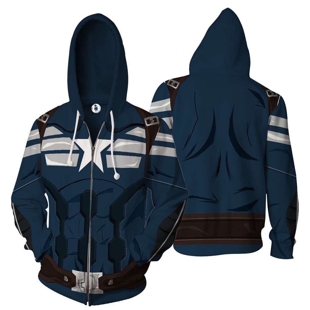 Captain america discount winter soldier hoodie