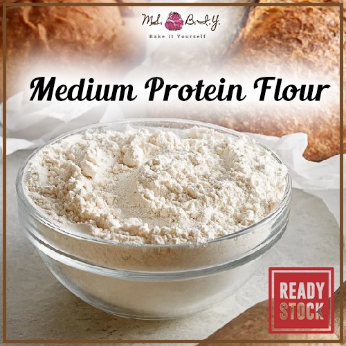 【Ready Stock】1Kg Medium Protein Cookie & Cake Flour Tepung Protein