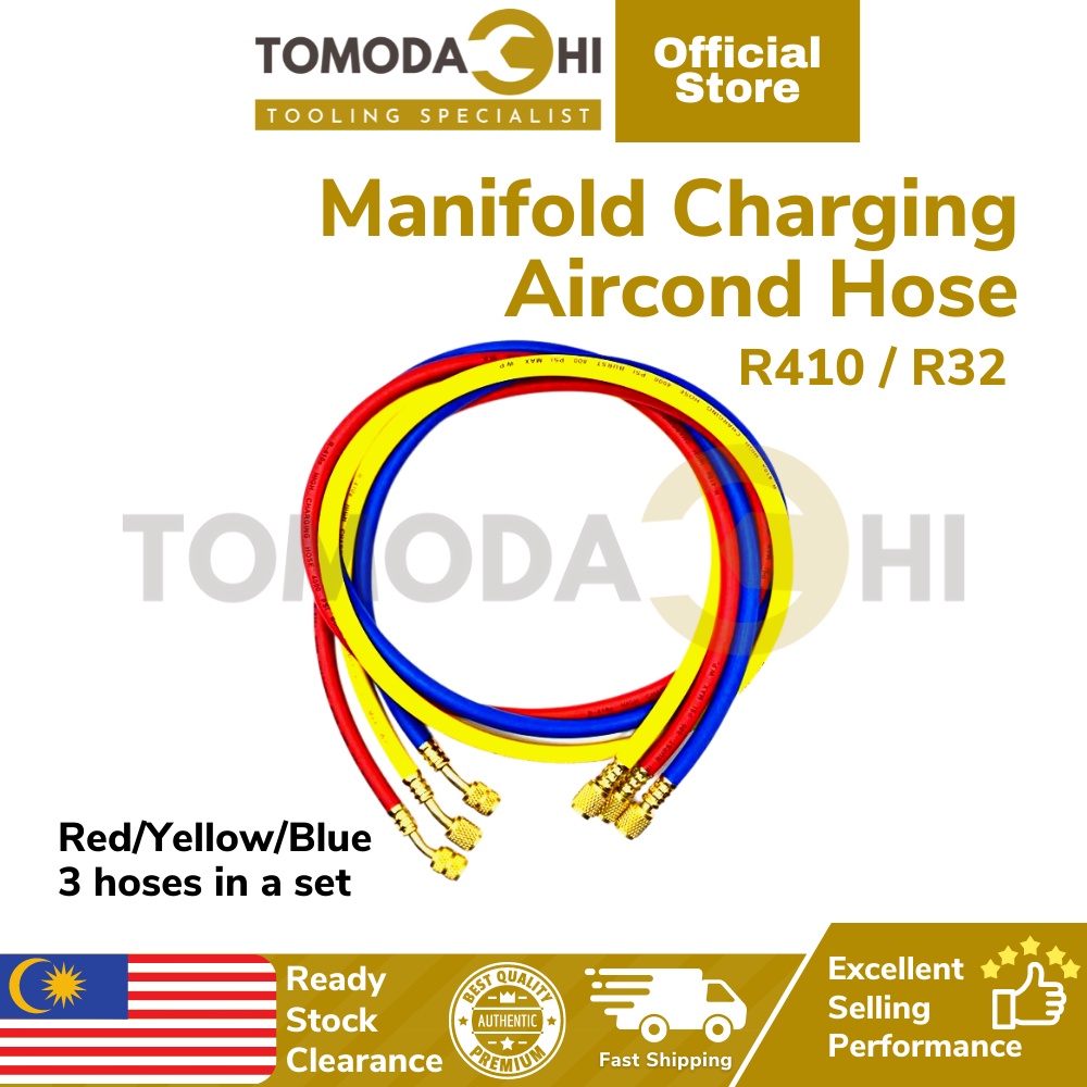 Tomodachi Car Aircond Manifold Charging Aircond Hose R R