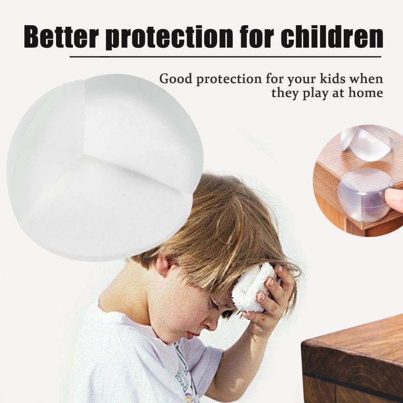 Child Kid Safe Plastic Protector Table Corner Edge Protection Cover (1 ...