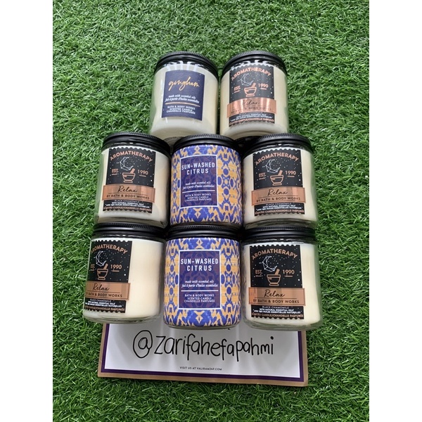 Bath & body works 1 wick candle Shopee Malaysia