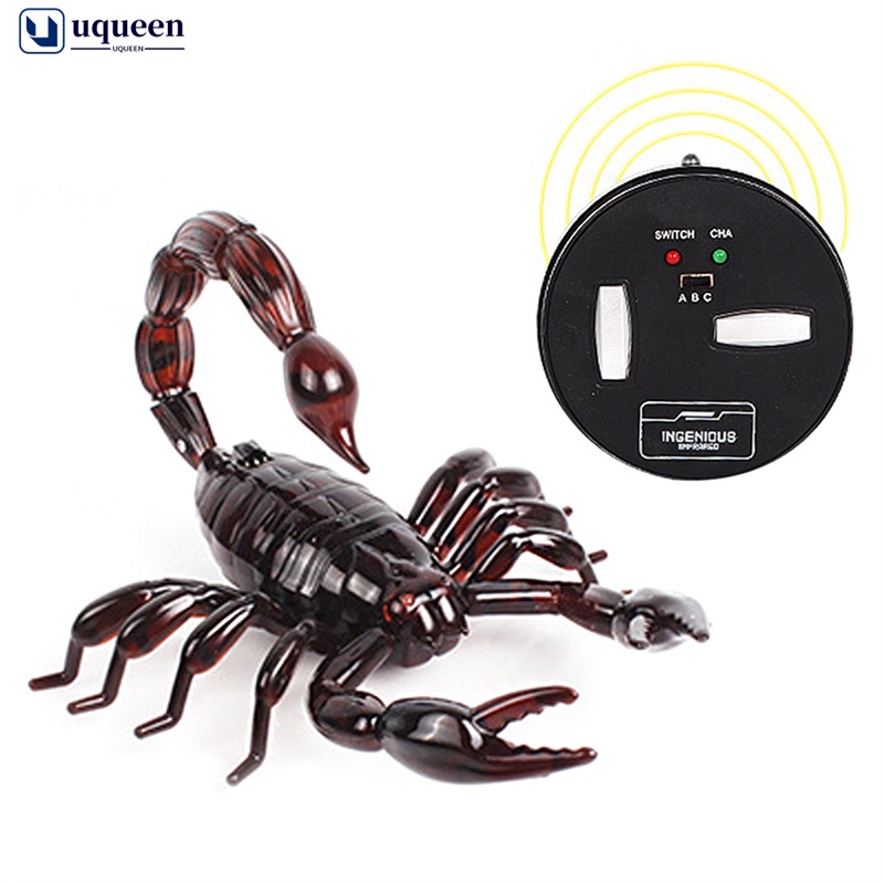 UQ Infrared Lifelike Remote Control Scorpion Toys Realistic Scorpid ...