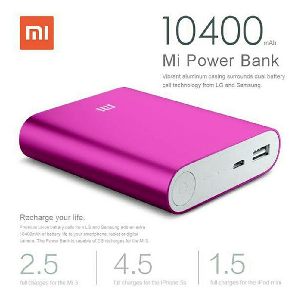 Mi power deals bank 10400