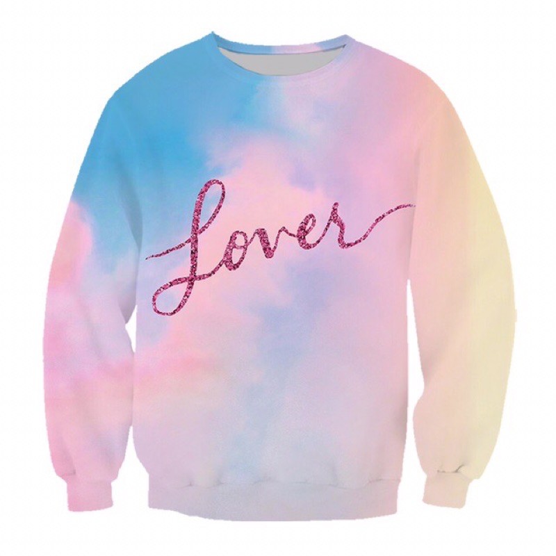 Taylor Swift Lover album title sweatshirt Shopee Malaysia