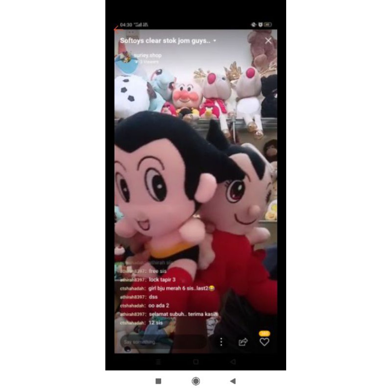 lock live streaming ctsaadah Shopee Malaysia