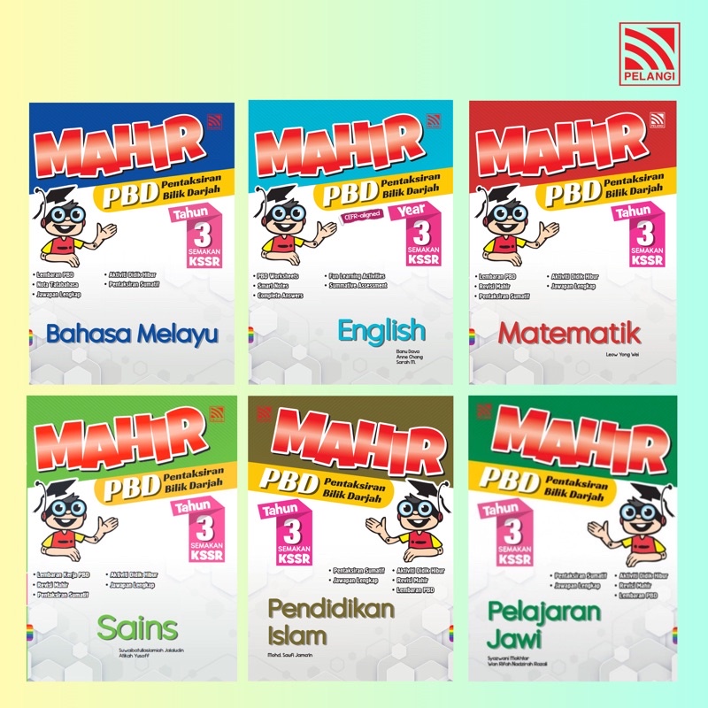 [ABO] MAHIR PBD Tahun 3 Semakan KSSR ( Pelangi-2022) | Shopee Malaysia