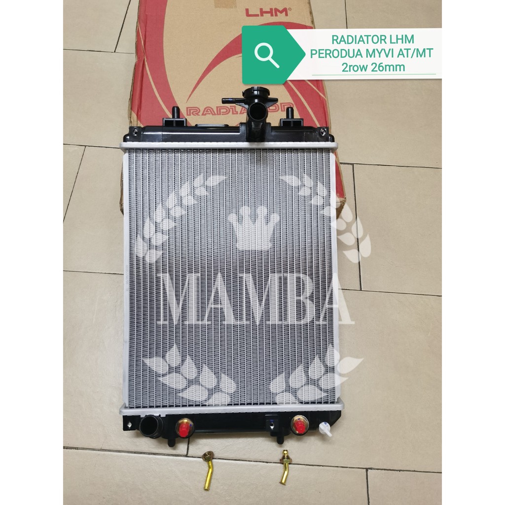 RADIATOR PERODUA MYVI 1.0,1.3 AT/MT 2ROW 26MM | Shopee Malaysia