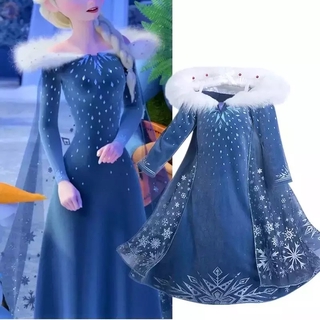 Frozen elsa winter dress best sale