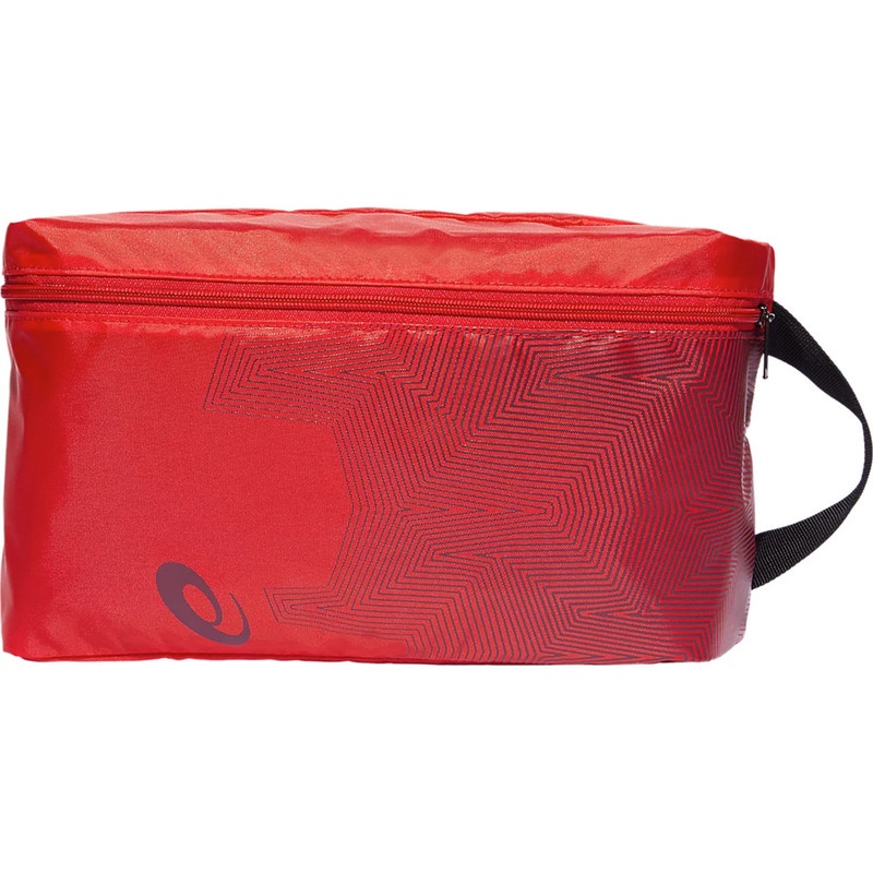 ASICS PACKABLE SHOE BAG RED