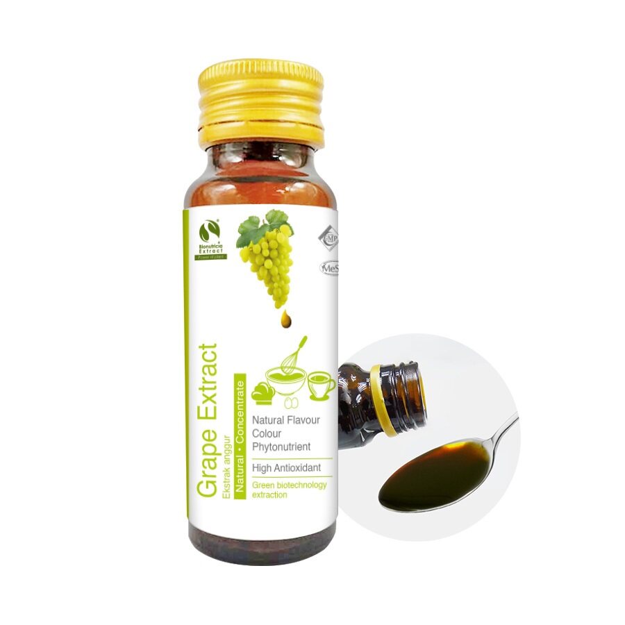 Grape Standardized Extract Liquid 60g Increase fiber intake