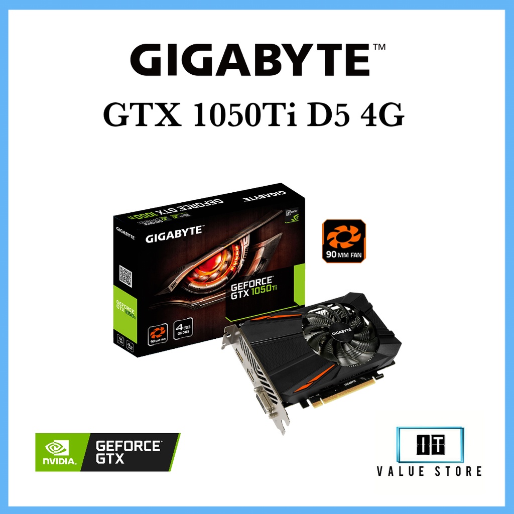 Gigabyte gtx 1050 discount ti 4gb gddr5