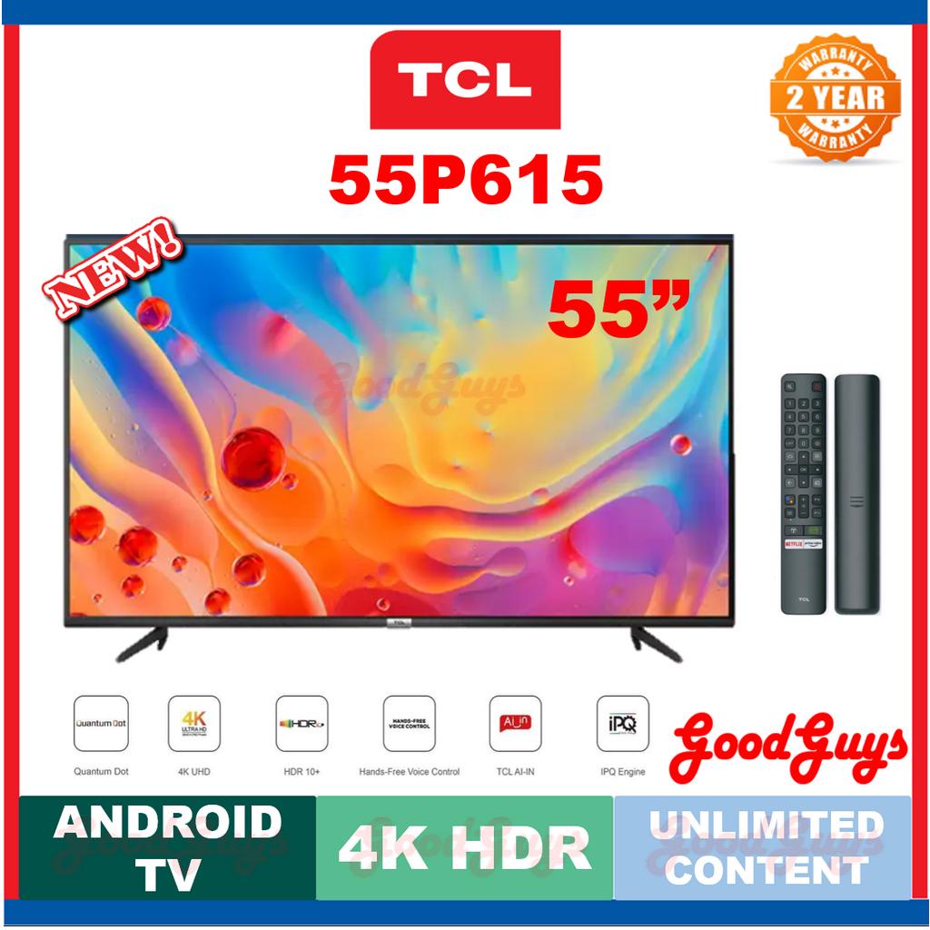 TCL 55P615 50'' 4K UHD ANDROID SMART AI TV | Shopee Malaysia