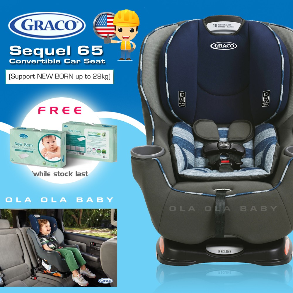 Graco Sequel 65 Convertible Car Seat (3 years Warranty) Shopee Malaysia