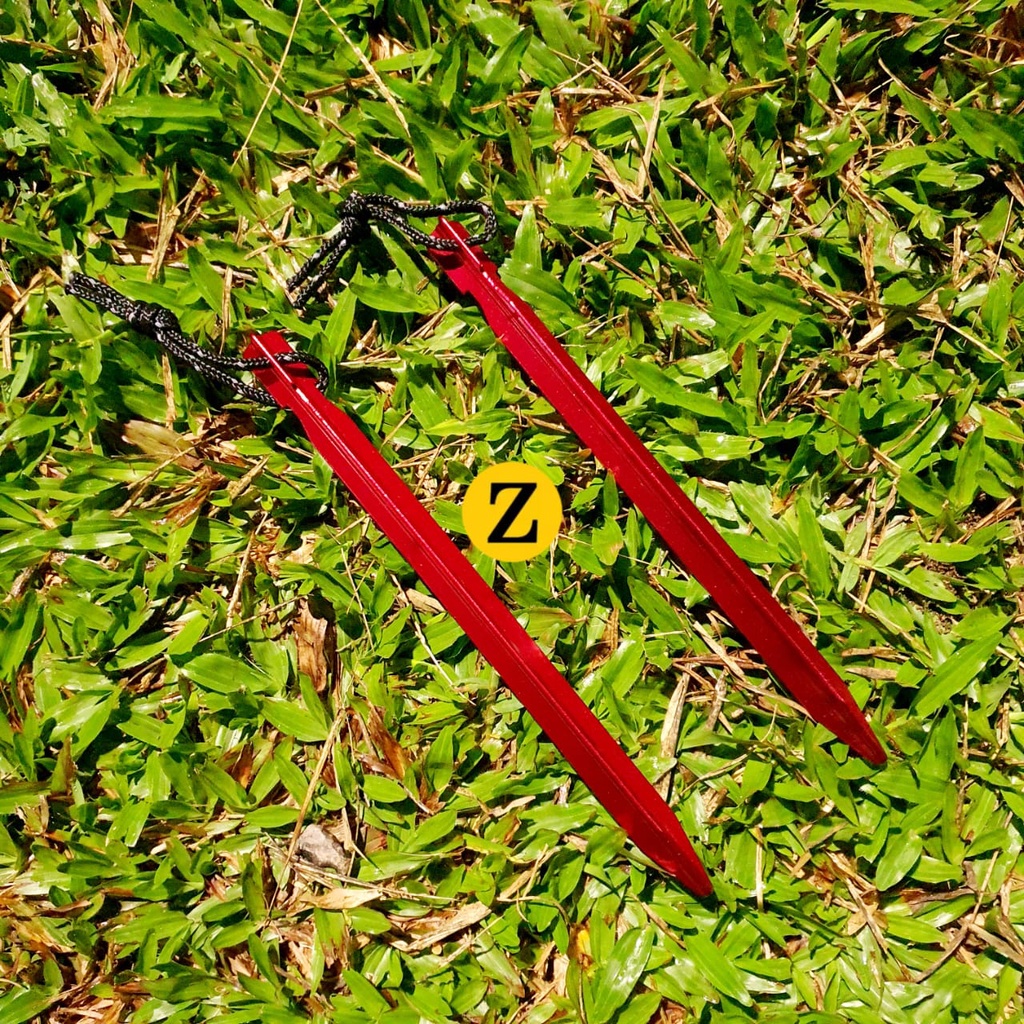 Tent Pegs Aluminium Alloy Y Shape 18cm Tent Peg Stake Camping Peg Flysheet Peg Tarp Peg Awning