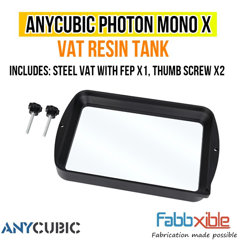 Anycubic Mono X / Mono X2 / X 6K / M3 Plus Vat Covers 