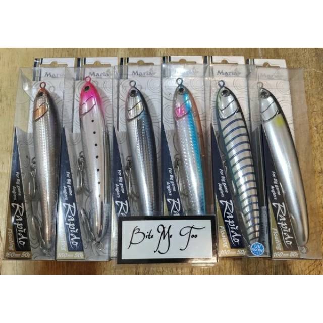 Maria Rapido F160 50 Gramm Schwimmender Köder B08H (4791) günstig kaufen - Preis, kostenloser Versand, echte Bewertungen mit Fotos