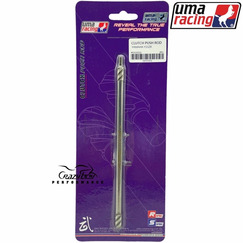 UMA RACING PUSH ROD Y15ZR LC135 FZ150 CLUTCH PUSH ROD 100 ORIGINAL UMA