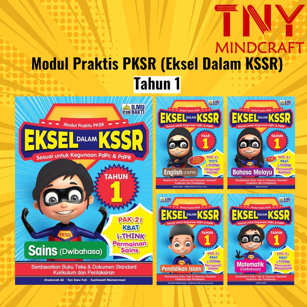 [TNY] Buku Latihan: Modul Praktis PKSR Eksel Dalam KSSR Tahun 1, Tahun ...