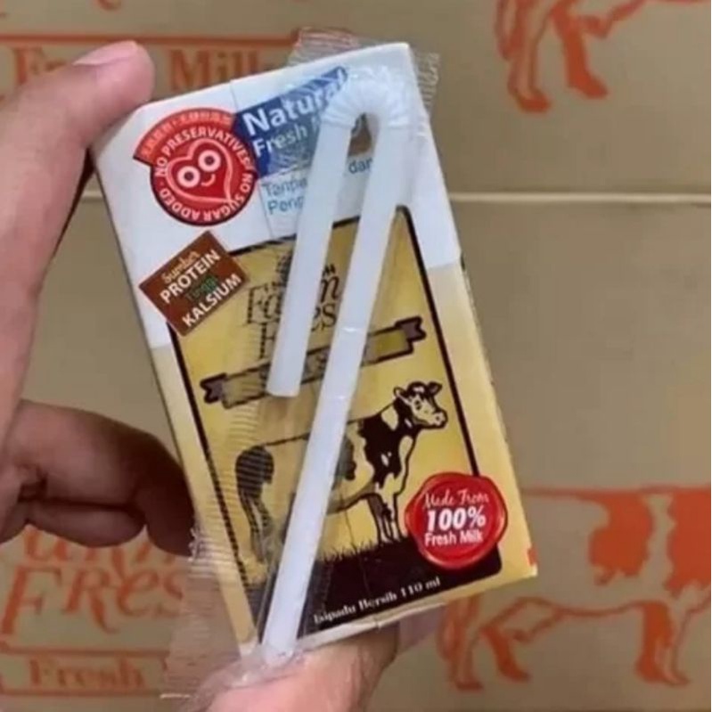 Susu Farm Fresh Uht Milk Ml X Pcs Carton Shopee Malaysia