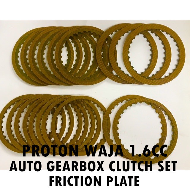 Proton Waja 1.6cc Auto Gearbox Clutch Set Friction Plate Shopee Malaysia