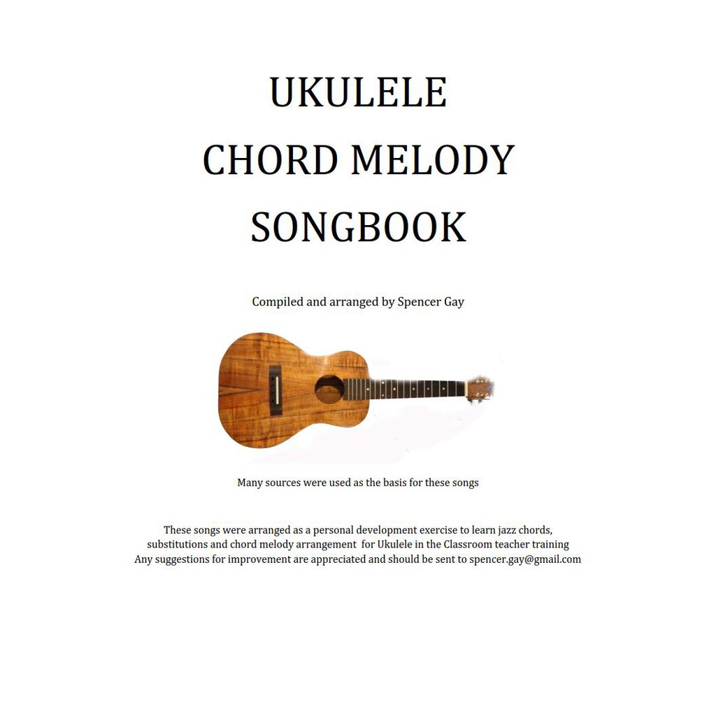 (Ukulele PDF) Ukulele Chord Melody Songbook - 256 Standard Songs ...