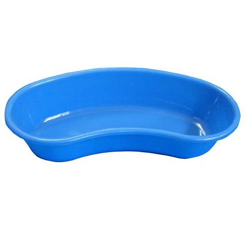 KIDNEY DISH PLASTIC BLUE COLOR 8