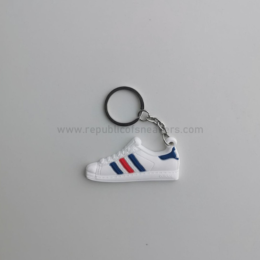 2D KEYCHAIN] ADIDAS SUPERSTAR TRICOLOR 1985 3 LINES | Shopee Malaysia
