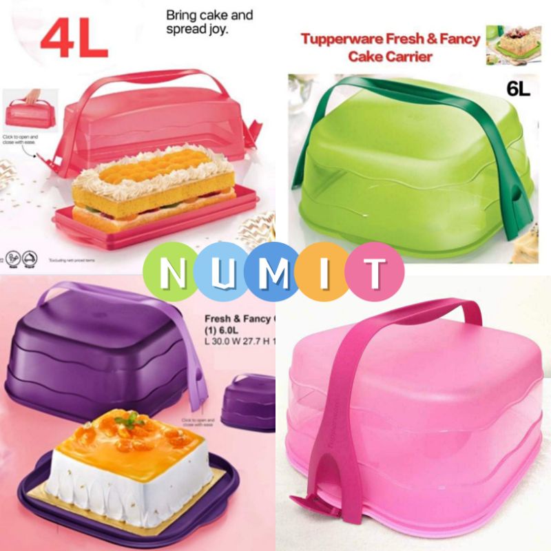 OFFER: Tupperware Fresh and Fancy Cake Taker 6L/ Delightful Carrier ...