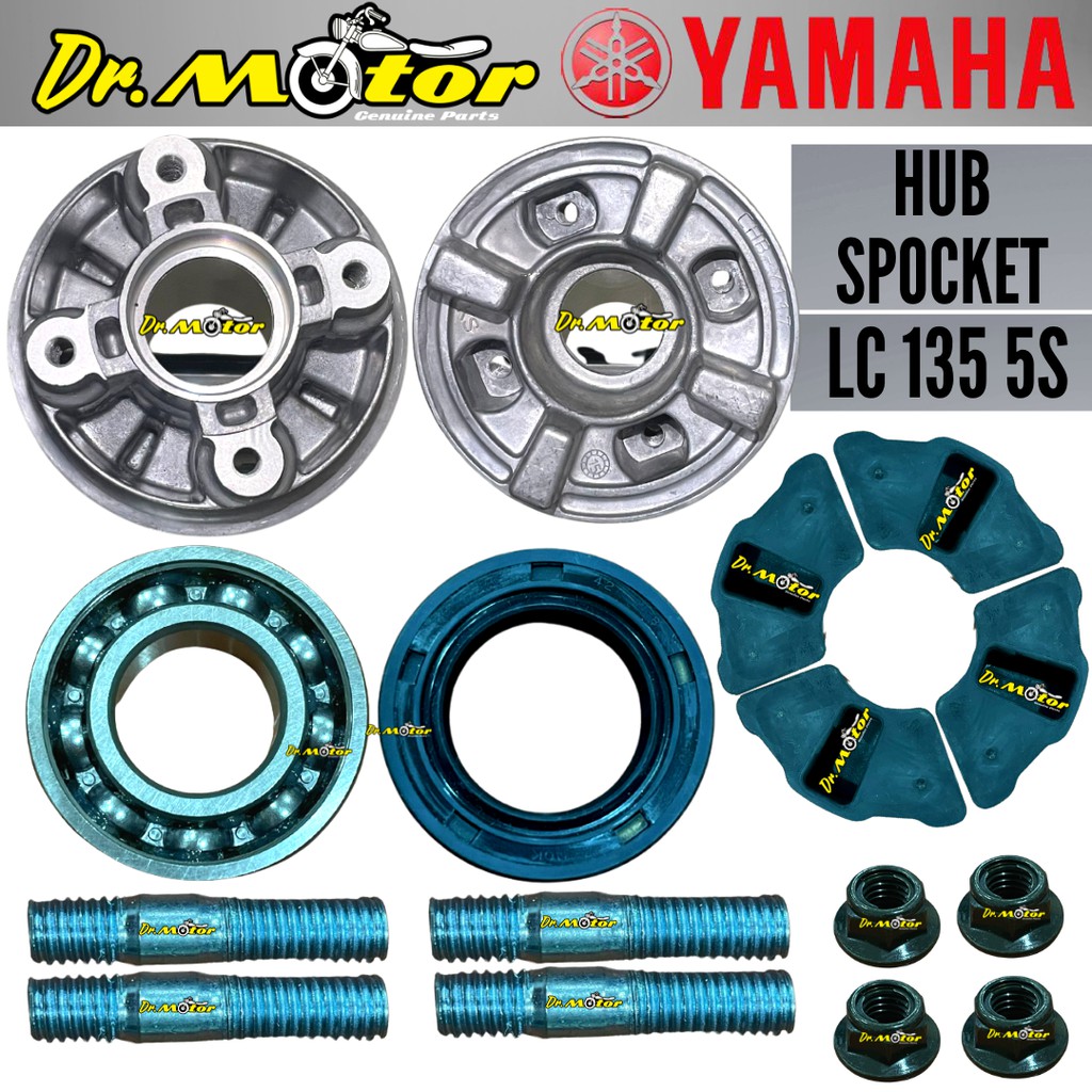 Y15ZR LC135 5S Y15 HUB SPROCKET GETAH RUBBER DAMPER SPOCKET SCREW SKRU