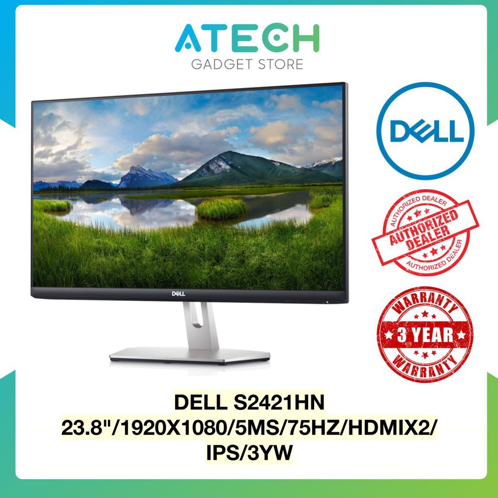 [Ready Stock] DELL S2421HN 23.8" Full HD 1080p IPS MONITOR LED HDMI ...