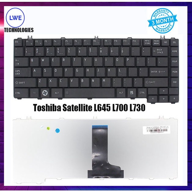 Toshiba Satellite L645 L700 L730 L735 L740 L745 L745D C630 C640 C640D ...