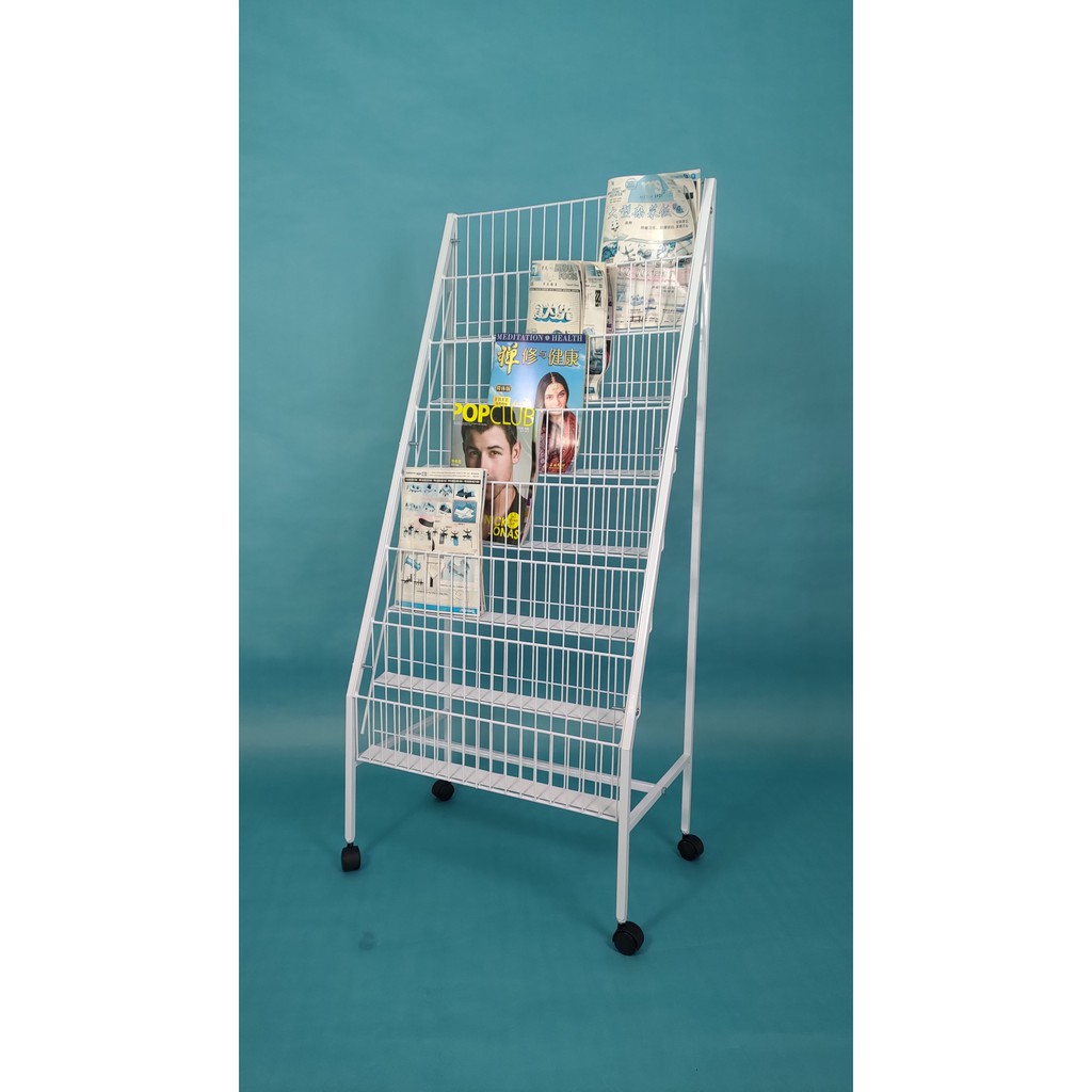 Book Rack / Magazine Rack / Brochure Rack 2feet | Shopee Malaysia