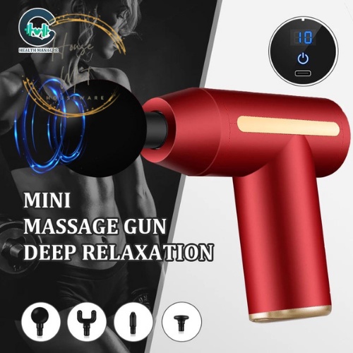 Mini Massage Gun Muscle Massage Gun Compact And Silent Portable Muscle ...