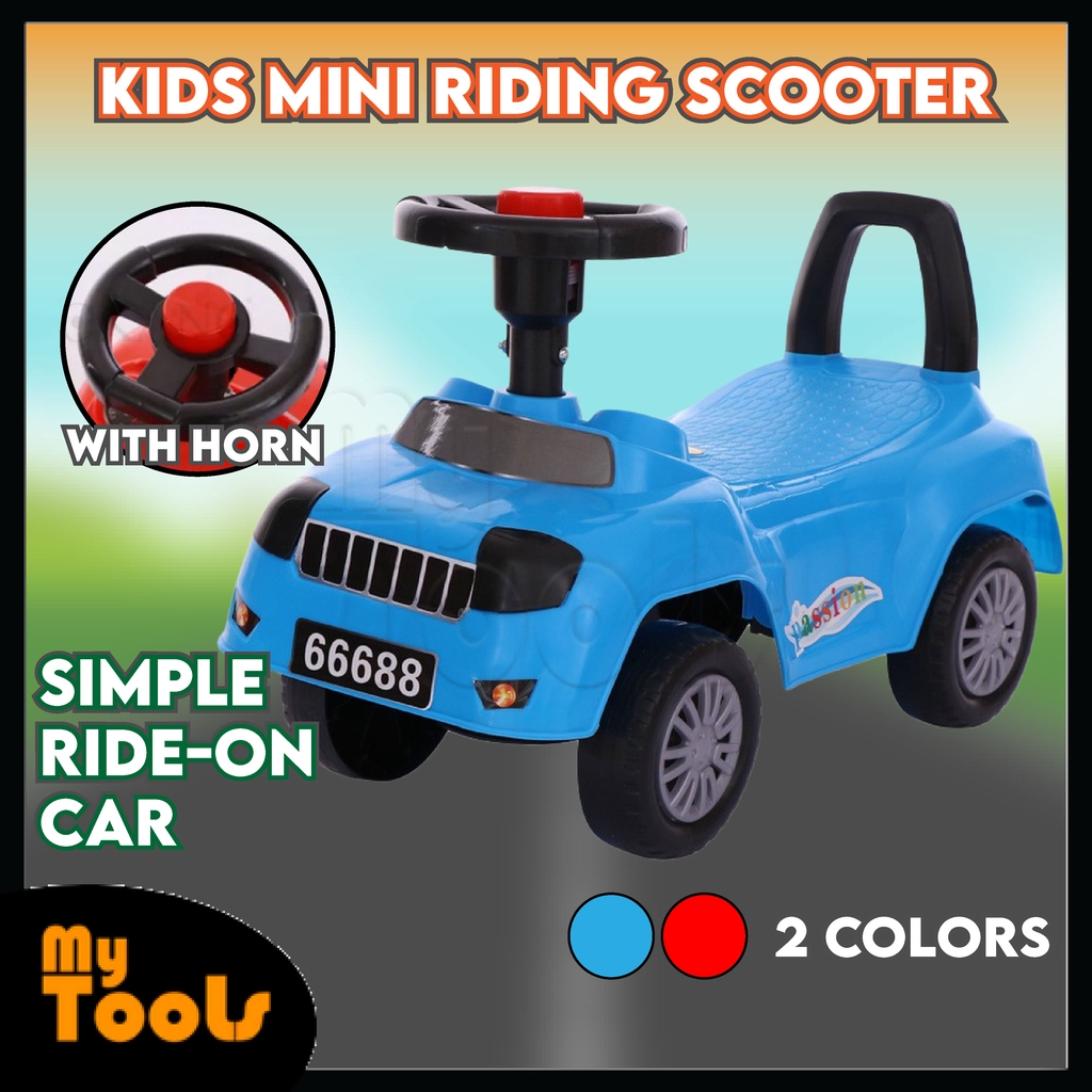Mytools CAR Children Mini Riding Scooter Push Ride On Car Kids Toys 