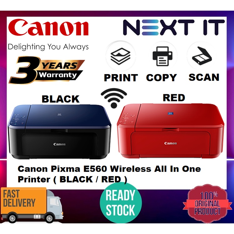 Inkjet Printers - PIXMA E560 / E560R - Canon Malaysia