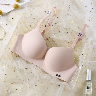 Bra women 1/2 cup bras soft wireless bralette breathable underwear candy  color bras female lingerie