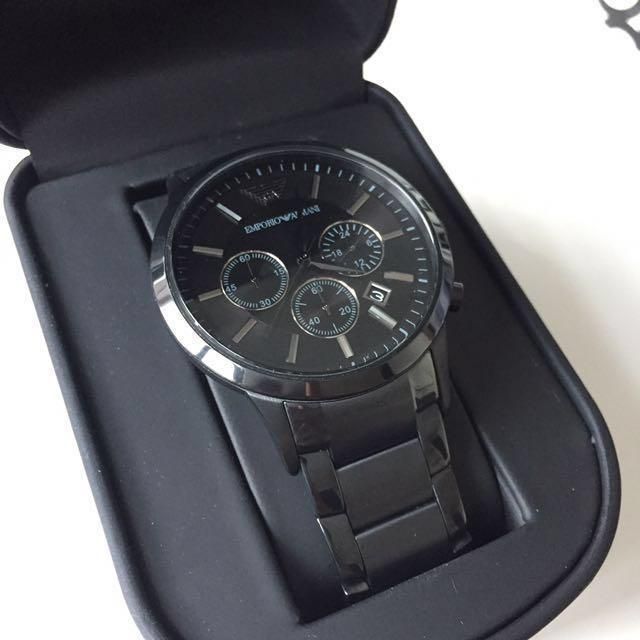 Mens emporio armani chronograph watch online ar2453