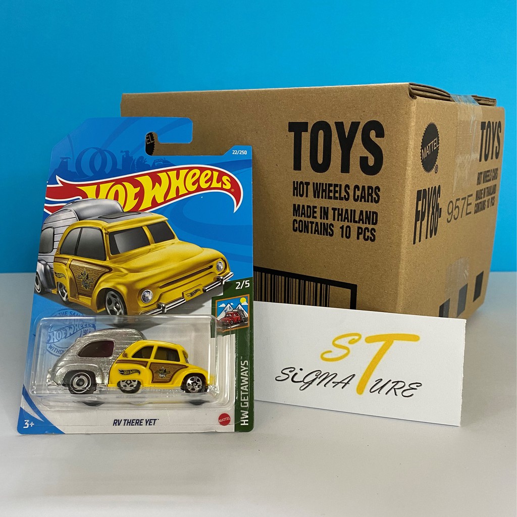 Hot Wheels RV There Yet (HW GETAWAYS) (YELLOW SILVER) Shopee Malaysia