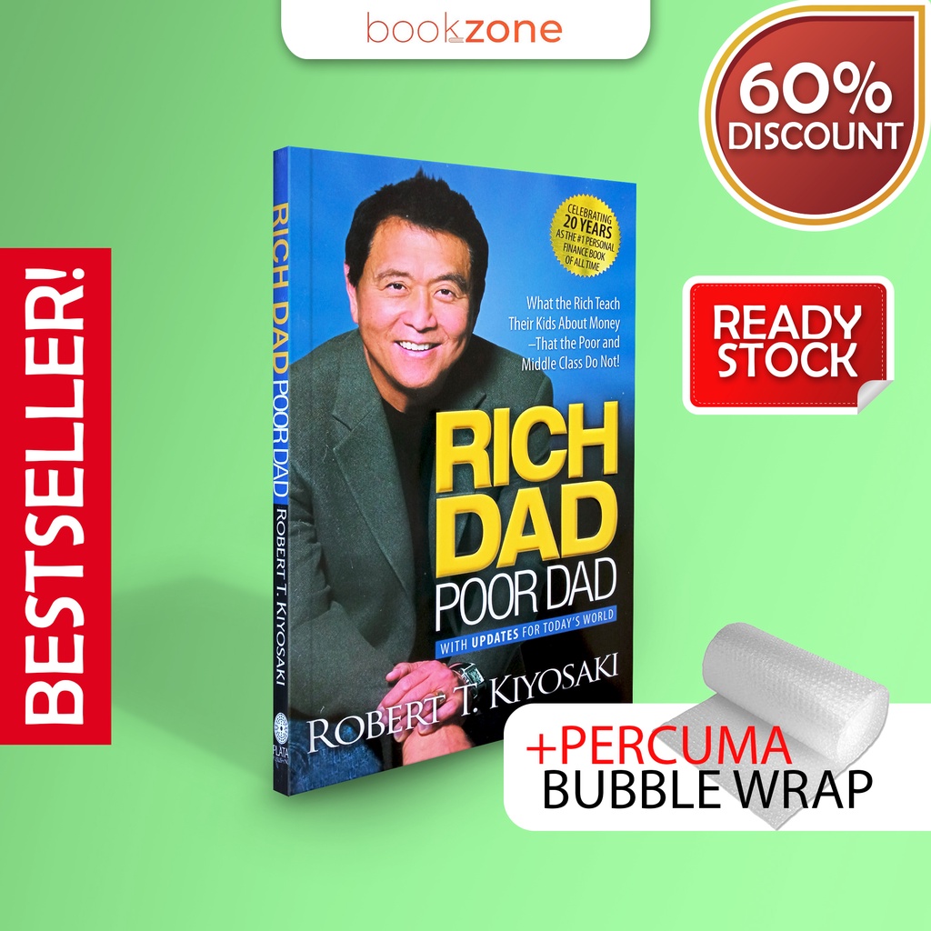 [big Sale] Book Rich Dad Poor Dad By Robert T Kiyosaki Self Help