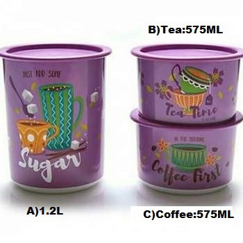 Tupperware tea hot sale coffee sugar