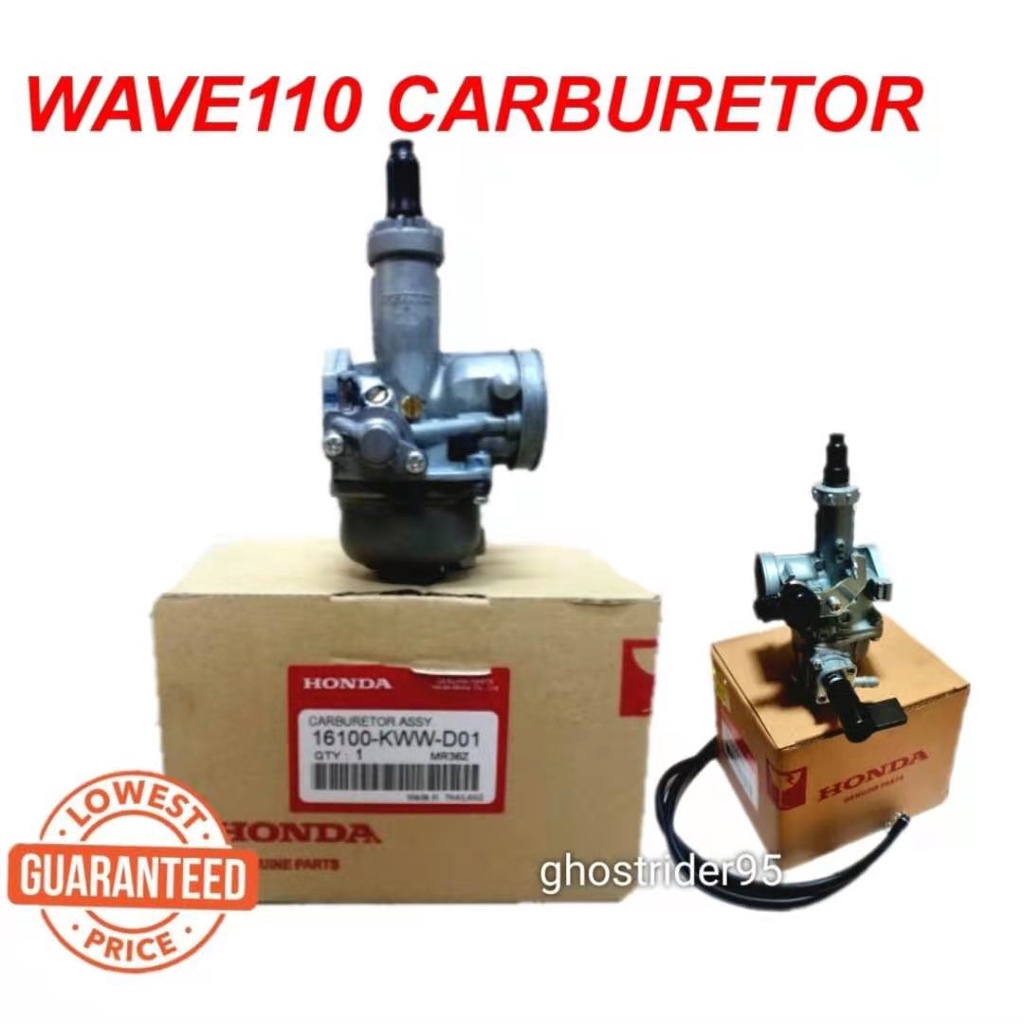 WAVE110 CARBURETOR HONDA ORI THAI HONDA DASH DASH110 WAVE110RS CARBURETOR  CARB KARB KARBURETOR ORI THAI YTZ5S YTZ5 NGK | Shopee Malaysia